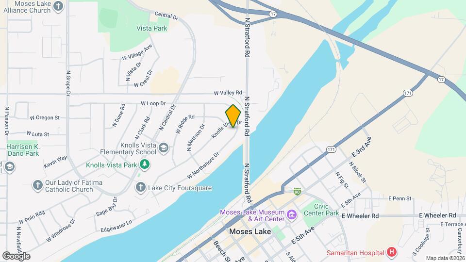 114 W Northshore Dr Map and Location Details