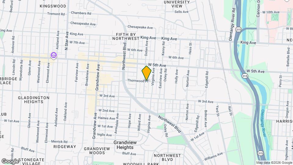 1368 Doten Ave, Unit 1368 Doten Avenue Flat #A Mapa y Detalles de la Ubicación