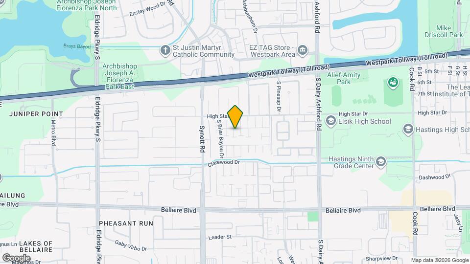 6375 S Briar Bayou Dr Map and Location Details