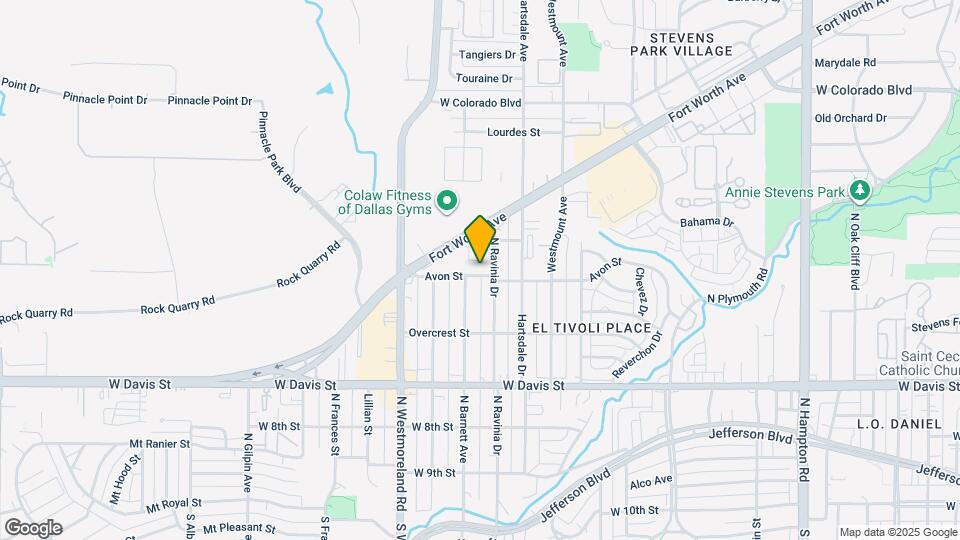 3015 Avon St Map and Location Details