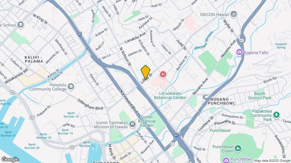 430 Liliha Ct Ln Map and Location Details