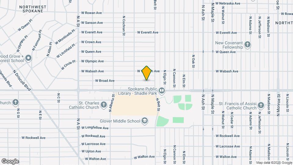 2229 W Broad Ave Map and Location Details