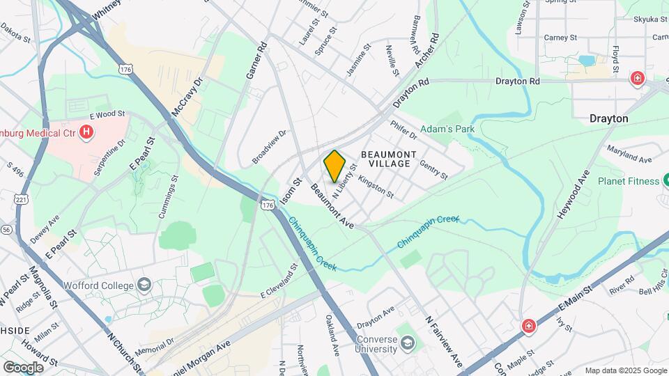 678 N Liberty St Map and Location Details