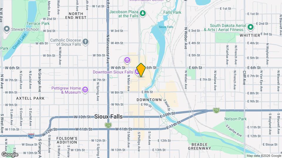 River Tower Apartments Mapa y Detalles de la Ubicación
