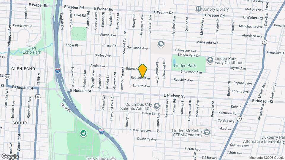 1045 Republic Ave Mapa y Detalles de la Ubicación