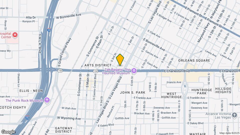 Siegel Suites Charleston 3 Map and Location Details