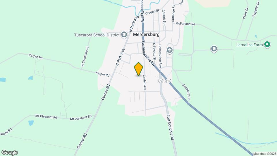 104 Linden Ln Map and Location Details