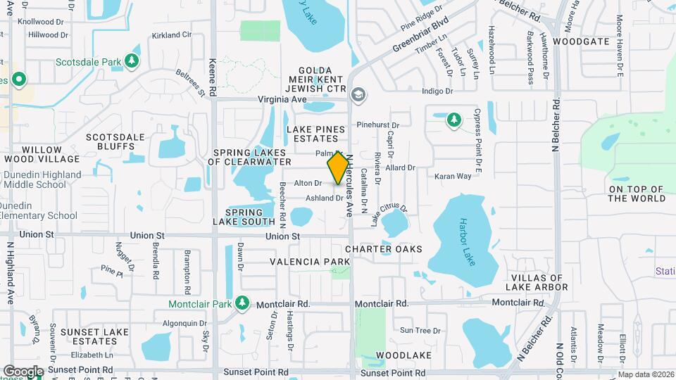 2151 Alicia Dr Map and Location Details