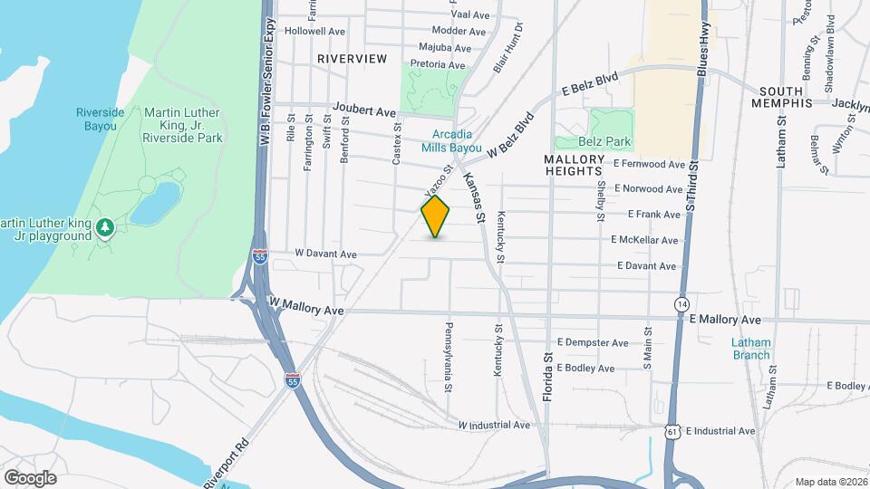 163 W McKellar Ave Map and Location Details