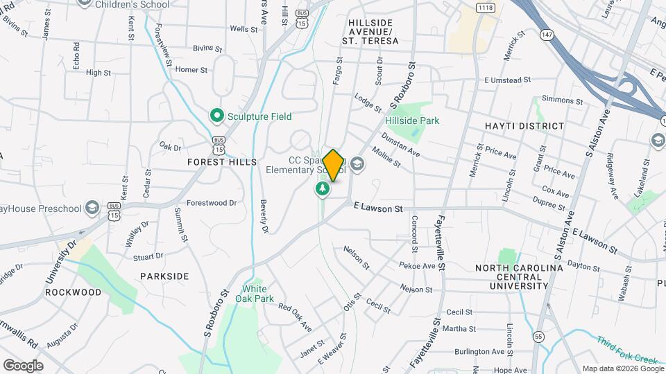 1613 South St Map and Location Details