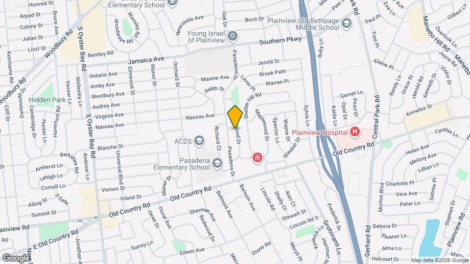 25 Hollywood Dr Mapa y Detalles de la Ubicación