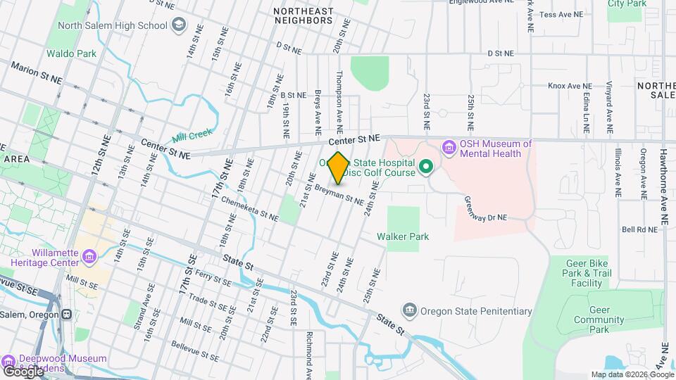 2225 Breyman St NE Map and Location Details