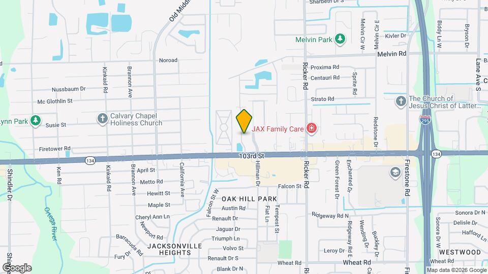 5201 Playpen Dr Map and Location Details