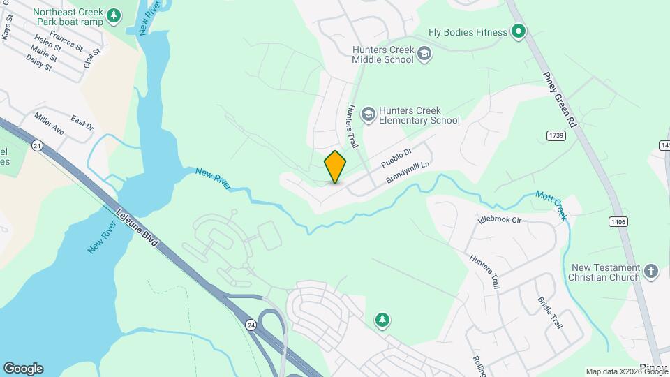 981 W Pueblo Dr Map and Location Details