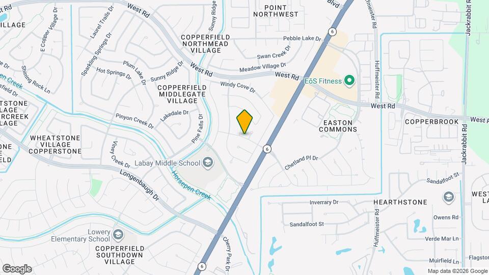 8403 Columbia Forest Dr Map and Location Details