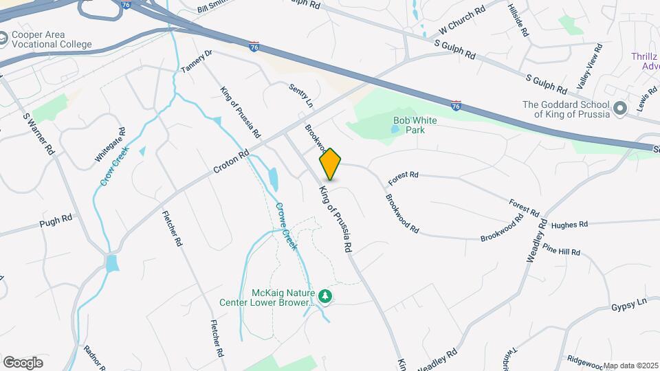 506 King of Prussia Rd Map and Location Details