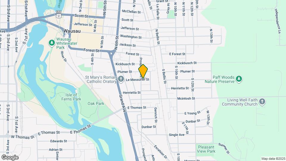 401 Prospect Ave Mapa y Detalles de la Ubicación