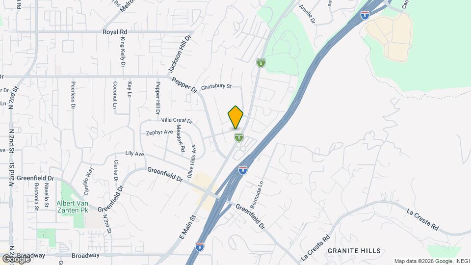 1739 Jasmine St Map and Location Details
