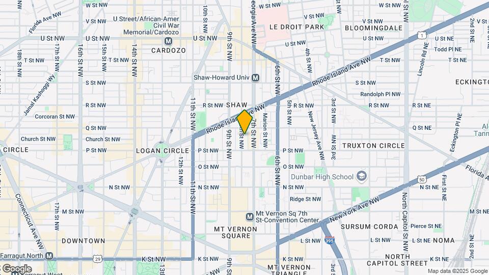 1525 8th St NW Map and Location Details
