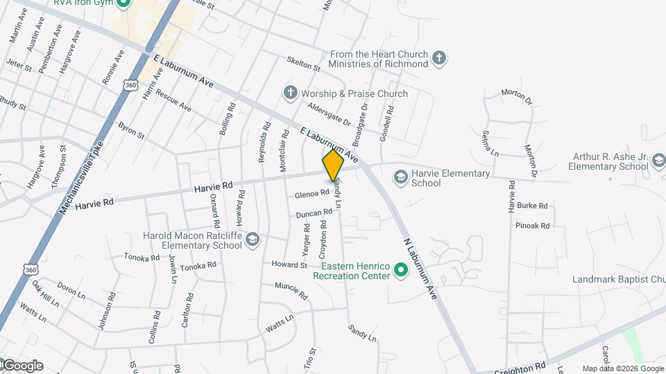 3120 Glenoa Rd Map and Location Details