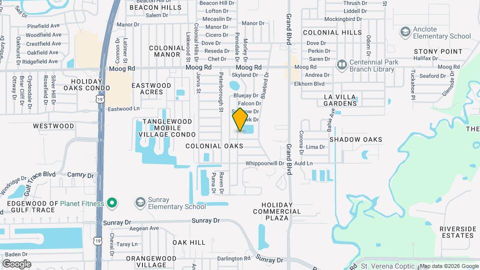 3126 Matchlock Dr Map and Location Details