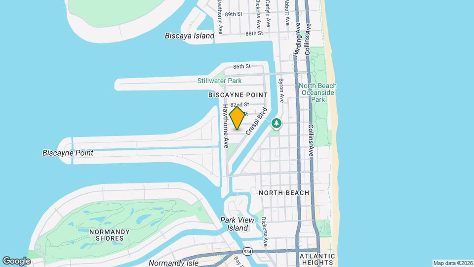 943 79th Terrace Map and Location Details