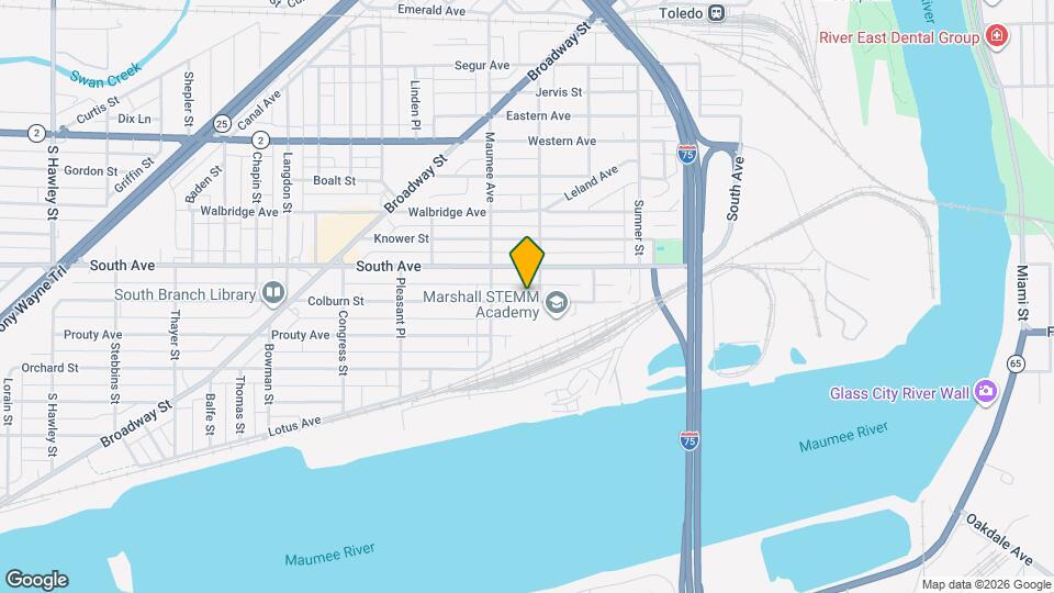 412 Colburn St Mapa y Detalles de la Ubicación