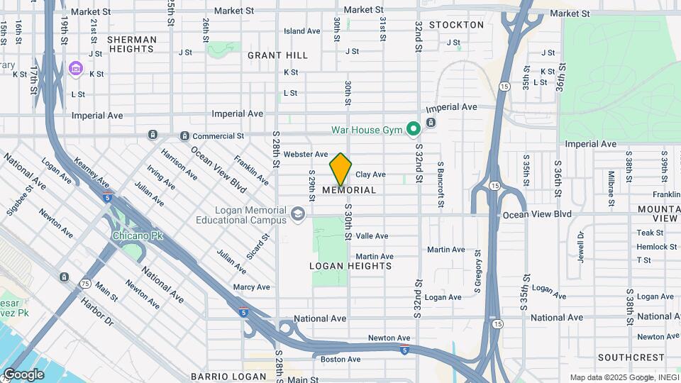 2982-2982 1/2 Franklin Ave Map and Location Details