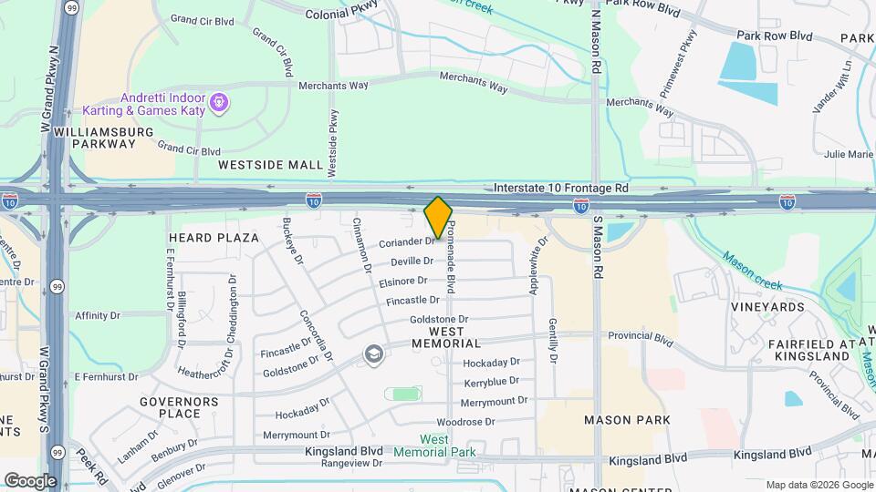 22307 Coriander Dr Map and Location Details