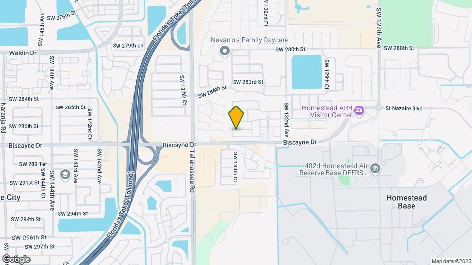 13416 SW 287th St Map and Location Details