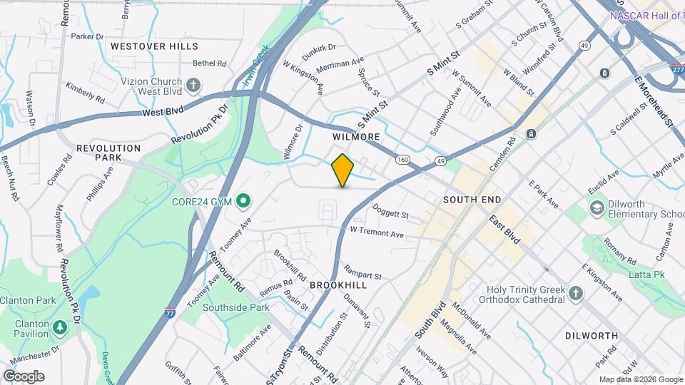 1953 Woodcrest Ave Mapa y Detalles de la Ubicación