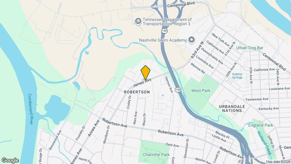 668A James Ave Map and Location Details