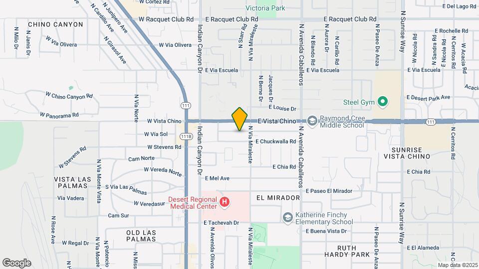 525 E Cottonwood Rd Map and Location Details