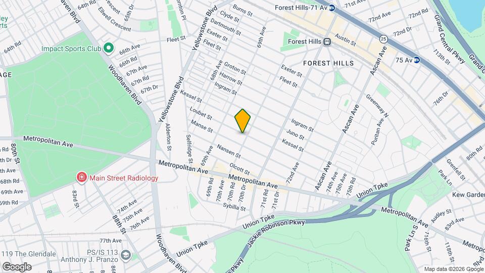 6954 Loubet St Mapa y Detalles de la Ubicación