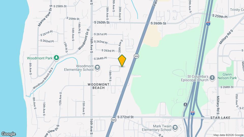 26510 19th Pl S Map and Location Details