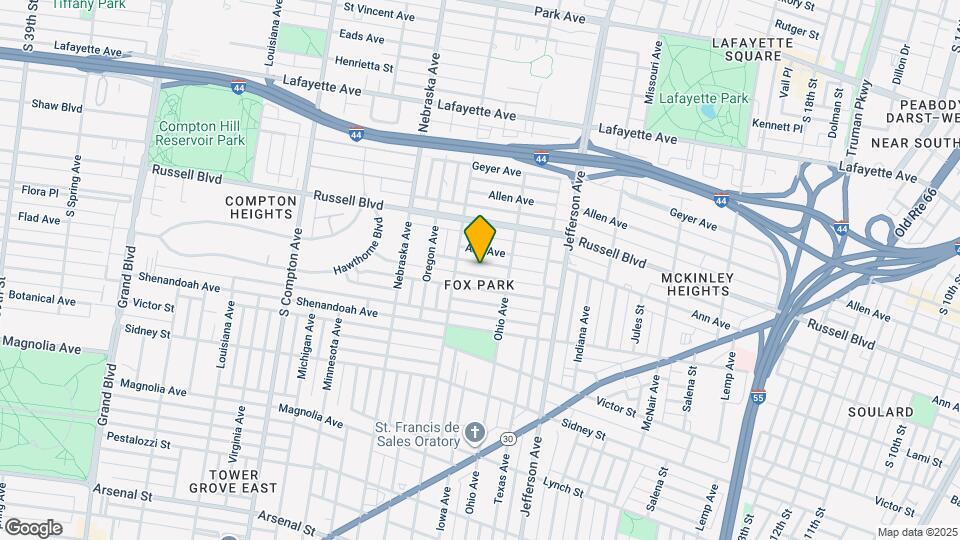 2733 Accomac St, Unit 2733 Map and Location Details