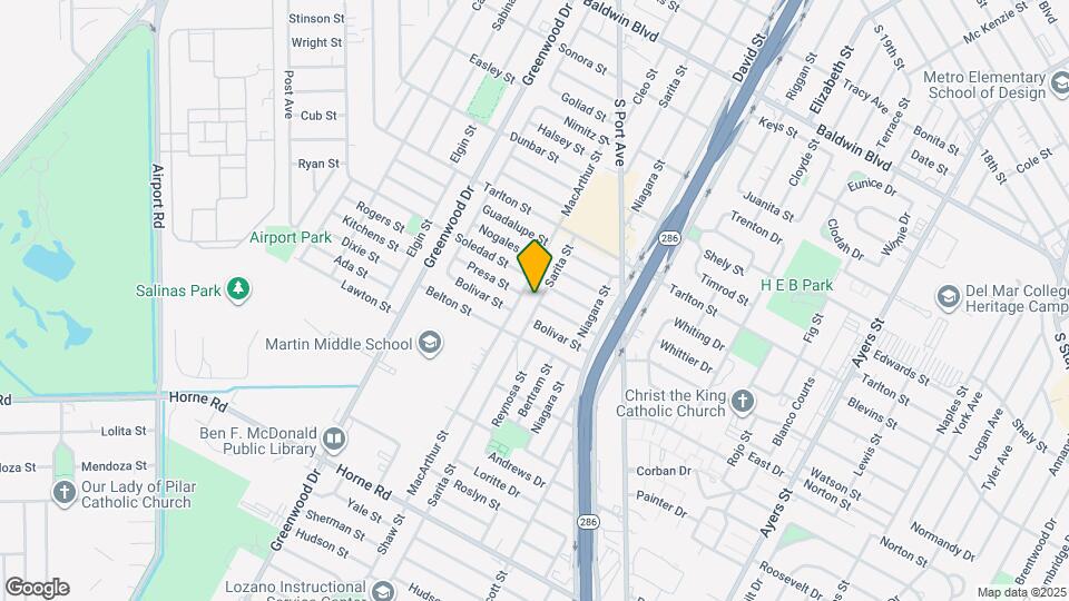 3229 Sarita St Map and Location Details