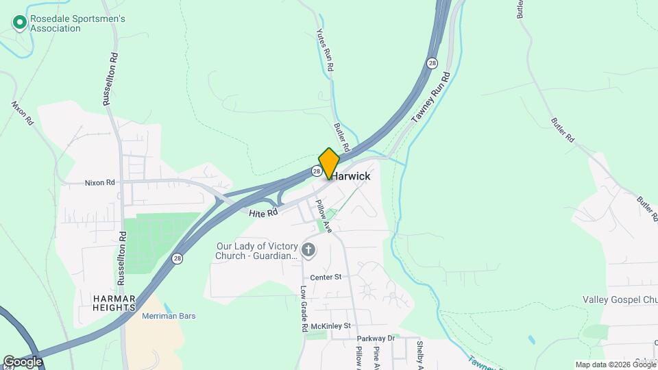 820 Jacoby Rd Map and Location Details