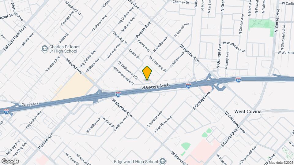 2233 W Havenbrook St Map and Location Details