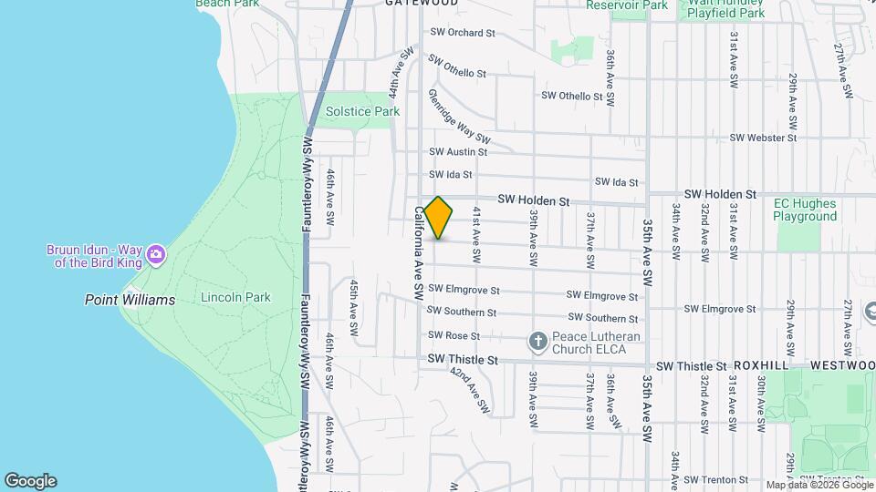 4143 SW Kenyon St Map and Location Details