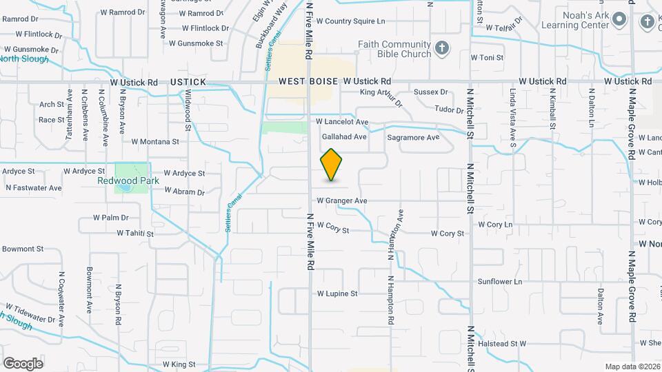 10496 W Lone Wolf Ln Map and Location Details