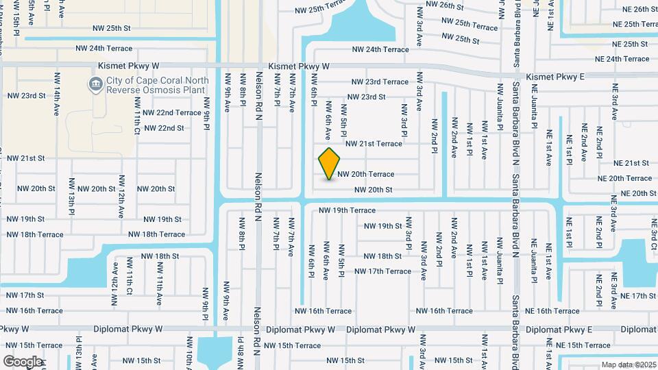 535 NW 20th St Map and Location Details