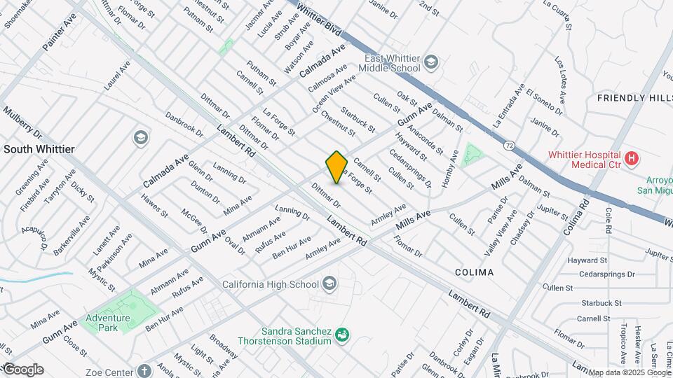 14338 Flomar Dr Map and Location Details