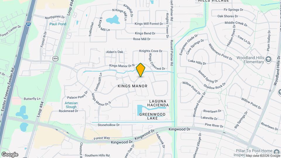 22017 Royal Timbers Dr Map and Location Details