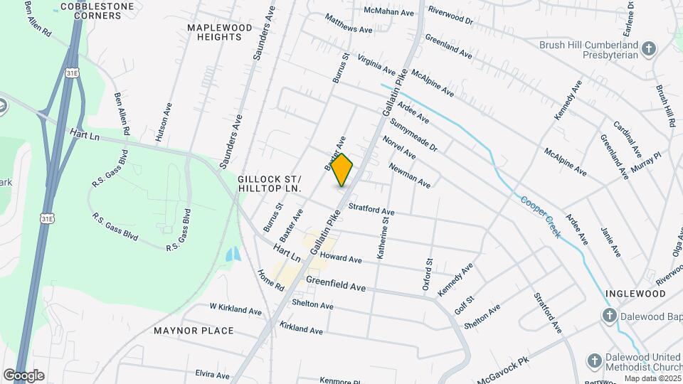 3813 Gallatin Pike, Unit 41 Map and Location Details