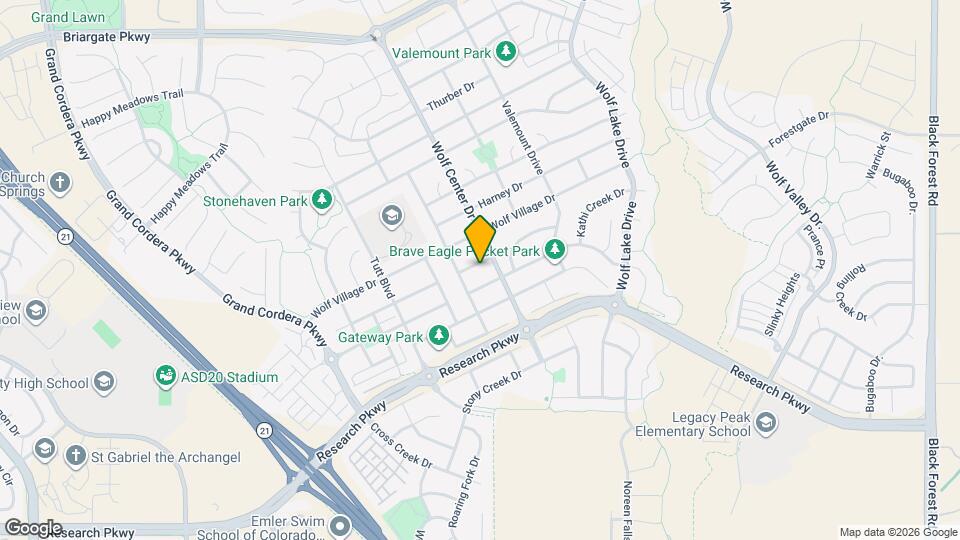 5839 Yancey Dr Map and Location Details