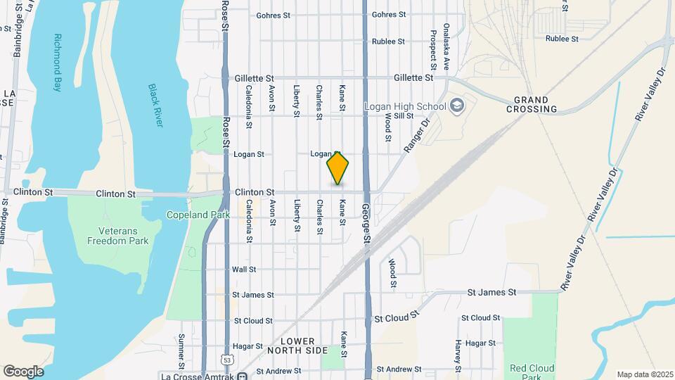 1303 Kane St Mapa y Detalles de la Ubicación