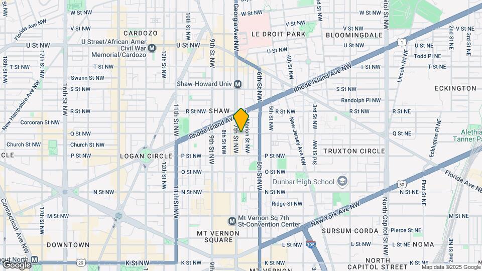638 Q St NW Map and Location Details