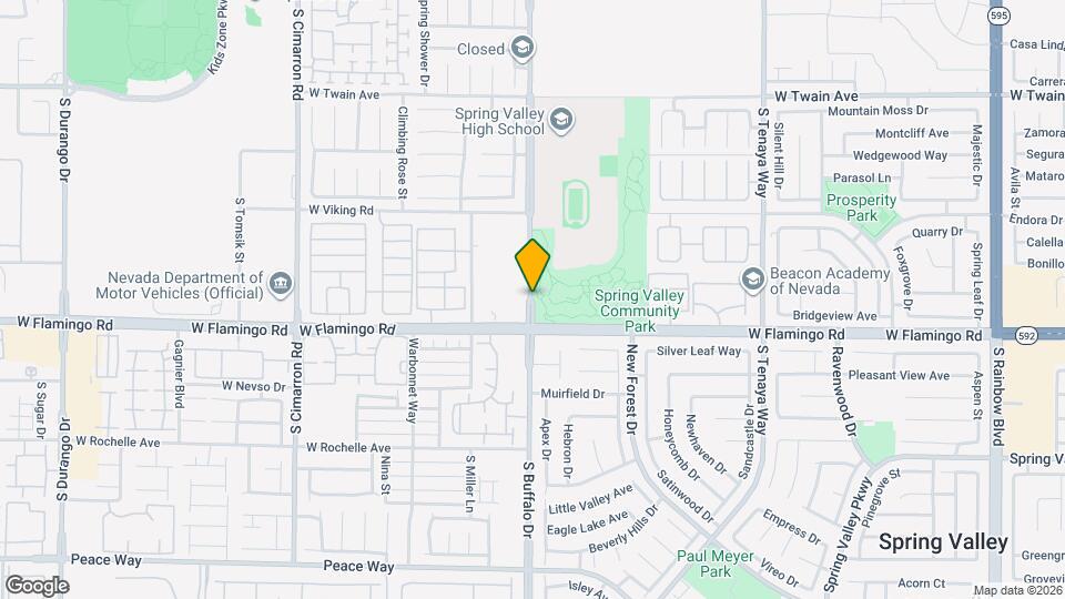 4050 S Buffalo Dr, Unit SI ID1620951P Map and Location Details
