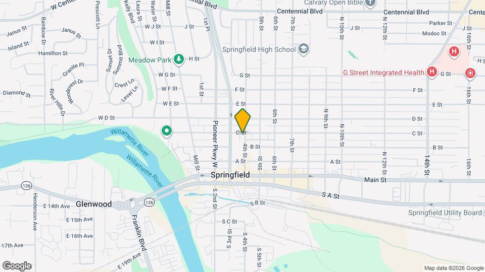 346 N 4th St Map and Location Details